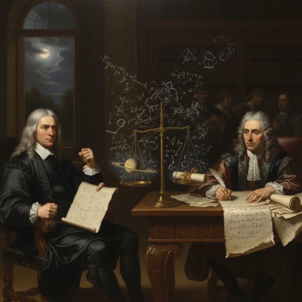 نبرد غول‌ها: داستان دراماتیک رقابت نیوتن و لایبنیتز بر سر کشف حسابان